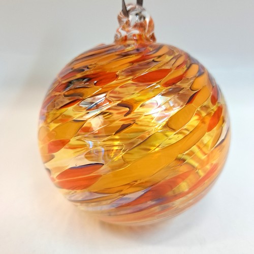 DB-886 Ornament - Fiesta 3x3 $37 at Hunter Wolff Gallery